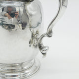 George III Sterling Silver Water Jug Antique 1770 London William Grundy