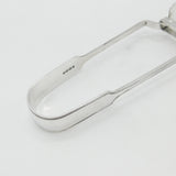 Georgian Sterling Silver Asparagus Tongs 1835 London J & A Savory Antique