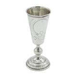 20th Century Russian .875 Grade Vodka Shot Goblet Cup Antique c1930 Art Deco