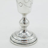 20th Century Russian .875 Grade Vodka Shot Goblet Cup Antique c1930 Art Deco