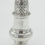 George II Sterling Silver Muffineer Caster Antique 1758 London John Delmester