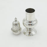 George II Sterling Silver Muffineer Caster Antique 1758 London John Delmester