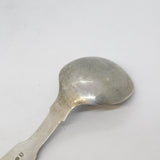 William IV Sterling Silver Queens Pattern Caddy Spoon Antique 1834 Birmingham