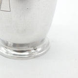 Victorian French Sterling Silver Modernist Drinking Beaker Antique c1900