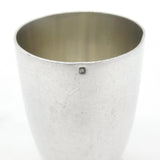 Victorian French Sterling Silver Modernist Drinking Beaker Antique c1900