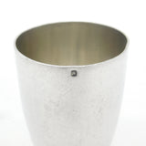 Victorian French Sterling Silver Modernist Drinking Beaker Antique c1900