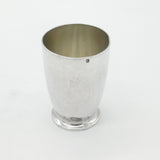 Victorian French Sterling Silver Modernist Drinking Beaker Antique c1900
