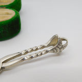 Edwardian Sterling Silver Bird Claw Sugar Nips Antique 1907 Sheffield