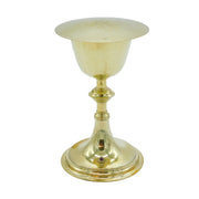 Edwardian Sterling Silver Gilded Communion Chalice & Paten Antique 1903 Birmingham