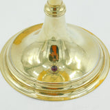 Edwardian Sterling Silver Gilded Communion Chalice & Paten Antique 1903 Birmingham