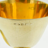 Edwardian Sterling Silver Gilded Communion Chalice & Paten Antique 1903 Birmingham