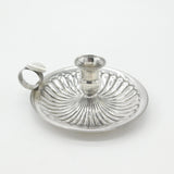 German .800 Silver Chamberstick & Ashtray Antique c1920 Art Deco