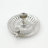 German .800 Silver Chamberstick & Ashtray Antique c1920 Art Deco