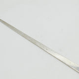 George III Sterling Silver Crested Meat Skewer Antique 1798 London Bateman