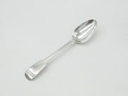 Victorian Irish Sterling Silver Griffin Crest Serving Spoon 1840 Dublin Antique
