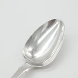 Victorian Irish Sterling Silver Griffin Crest Serving Spoon 1840 Dublin Antique