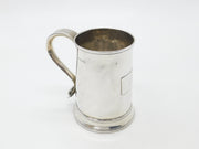 Georgian Sterling Silver Tankard Mug 1811 London Peter & William Bateman