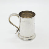 Georgian Sterling Silver Tankard Mug 1811 London Peter & William Bateman