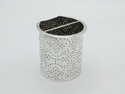 Edwardian Sterling Silver Cylinder Tea Strainer Antique 1903 London
