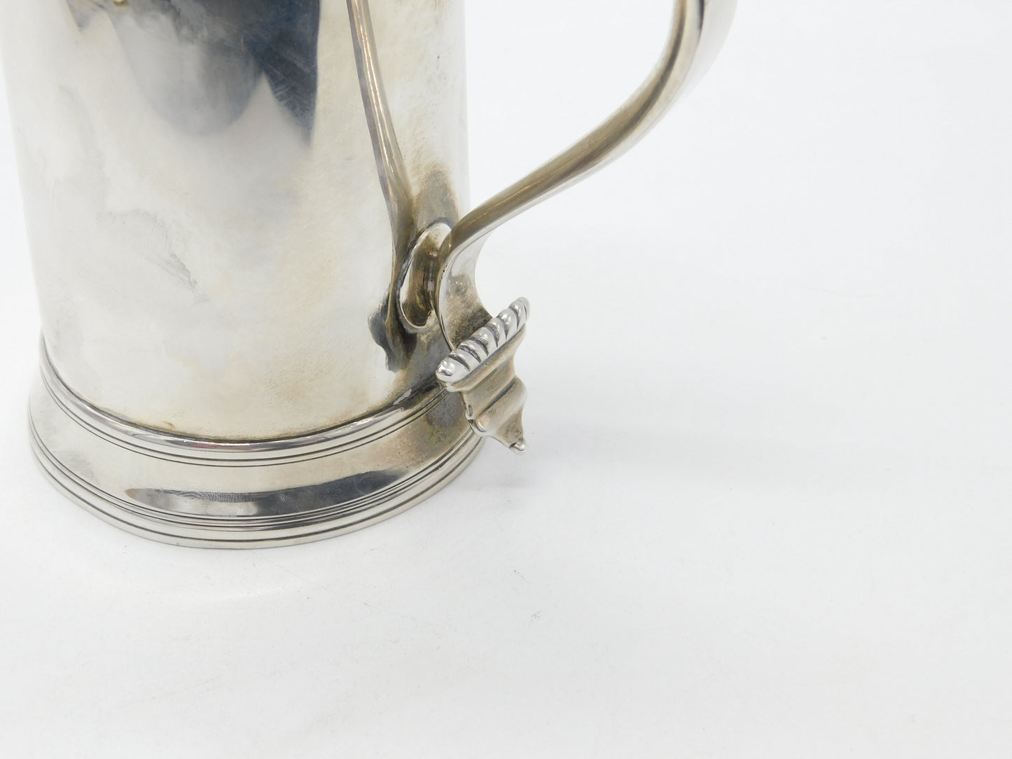 Georgian Sterling Silver Tankard Mug 1811 London Peter & William Bateman