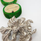 Georgian Cast Sterling Silver Spring Flower Teapot Finial c1820 Antique London