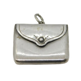 Edwardian Sterling Silver Envelope Form Stamp Holder Fob Antique 1903 Birmingham