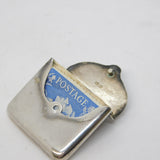 Edwardian Sterling Silver Envelope Form Stamp Holder Fob Antique 1903 Birmingham