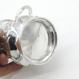 Victorian Sterling Silver Pineapple Motif Christening Mug 1859 London Antique