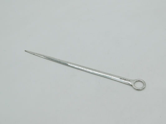 George III Sterling Silver Camel Crest Meat Skewer Antique 1798 London