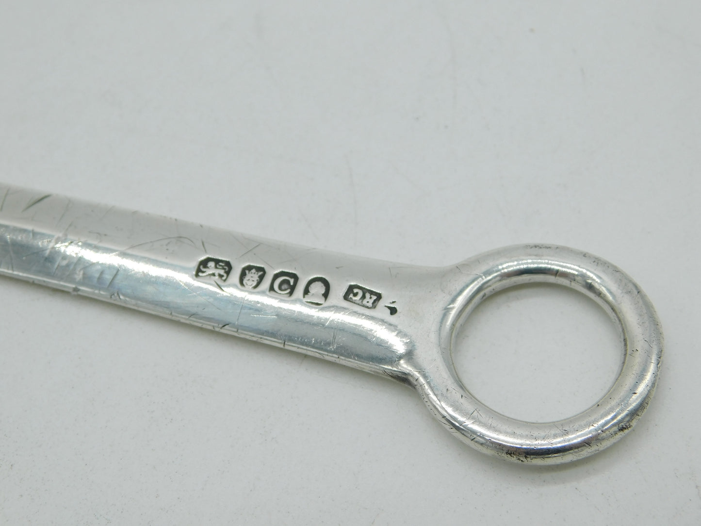 George III Sterling Silver Camel Crest Meat Skewer Antique 1798 London
