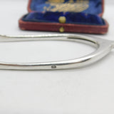 Pair of Sterling Silver Wishbone Sugar Tongs 1928 Sheffield Antique Art Deco