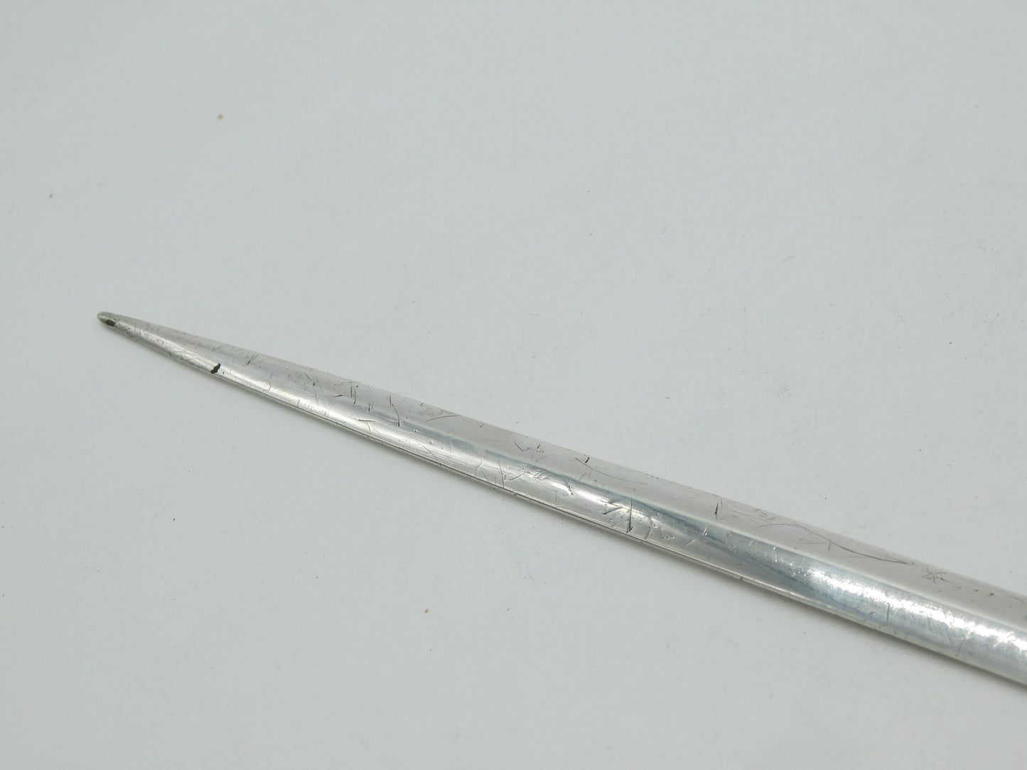 George III Sterling Silver Camel Crest Meat Skewer Antique 1798 London