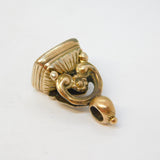 George III Gold Cased Carnelian Red Agate Fob Seal Antique c1820