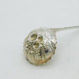 George III Sterling Silver Floral Pattern Sugar Caster Spoon Antique 1792 London