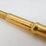 9ct Gold Sampson Mordan & Co. Cigar Piercer Tool Antique 1920 London Deco