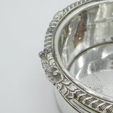 George III Old Sheffield Silver Plated Crested Bottle Coaster Antique c1790