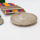 Silver Queens South Africa Medal Group TPR R Rofe Five Bars Antique c1902