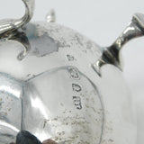 Georgian Sterling Silver Scroll Handle Gravy or Sauce Boat 1767 London Antique