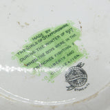 Grimwades WW1 Bairnsfather Old Bill Novelty Plate Antique 1917 Staffordshire