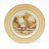Grimwades WW1 Bairnsfather Old Bill Novelty Plate Antique 1917 Staffordshire