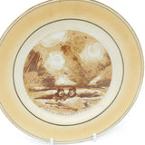 Grimwades WW1 Bairnsfather Old Bill Novelty Plate Antique 1917 Staffordshire