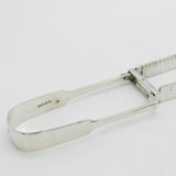George IV Sterling Silver Asparagus Serving Tongs Antique 1825 London