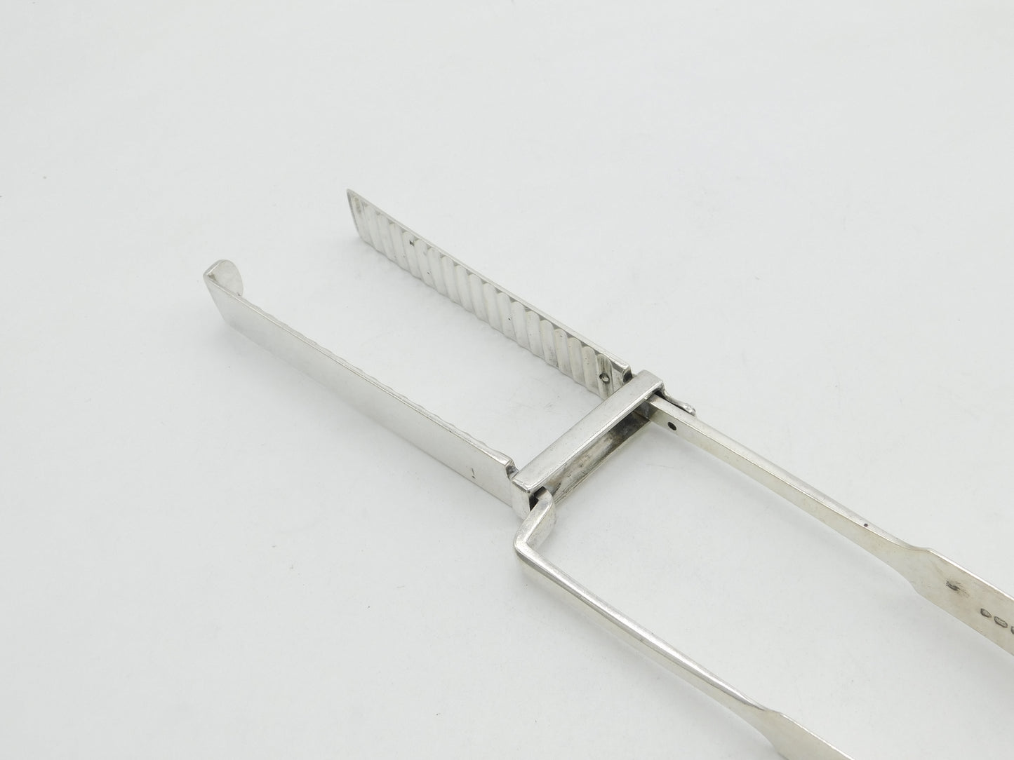George IV Sterling Silver Asparagus Serving Tongs Antique 1825 London