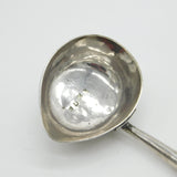George II Sterling Silver Wooden Handle Toddy Ladle Antique 1751 London