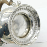 George III Sterling Silver Baluster Coffee Pot Lion Crest Antique 1764 London