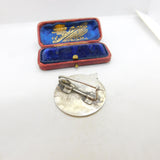Victorian Sterling Silver 'The Great Oak of Great Yeldham' Brooch c1900 Antique