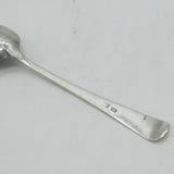 George III Dundee Sterling Silver Tablespoon Antique c1820 Scottish Provincial