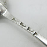 George III Hester Bateman Sterling Silver Picture Back Tablespoon Antique 1778 London