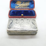Victorian Russian 84 .875 Silver & Niello Enamel Snuff Box City Scene Moscow