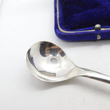Cecil Frederick Colyer Sterling Silver Modernist Tea Caddy Spoon 1978 Edinburgh